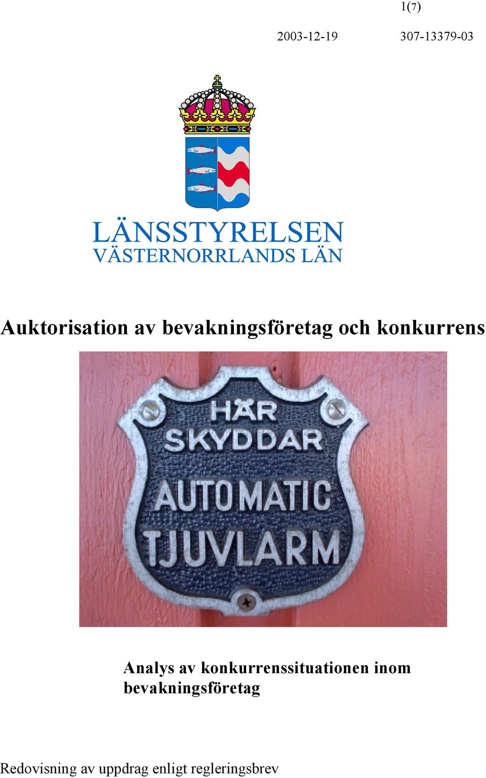 Analys av konkurrenssituationen inom