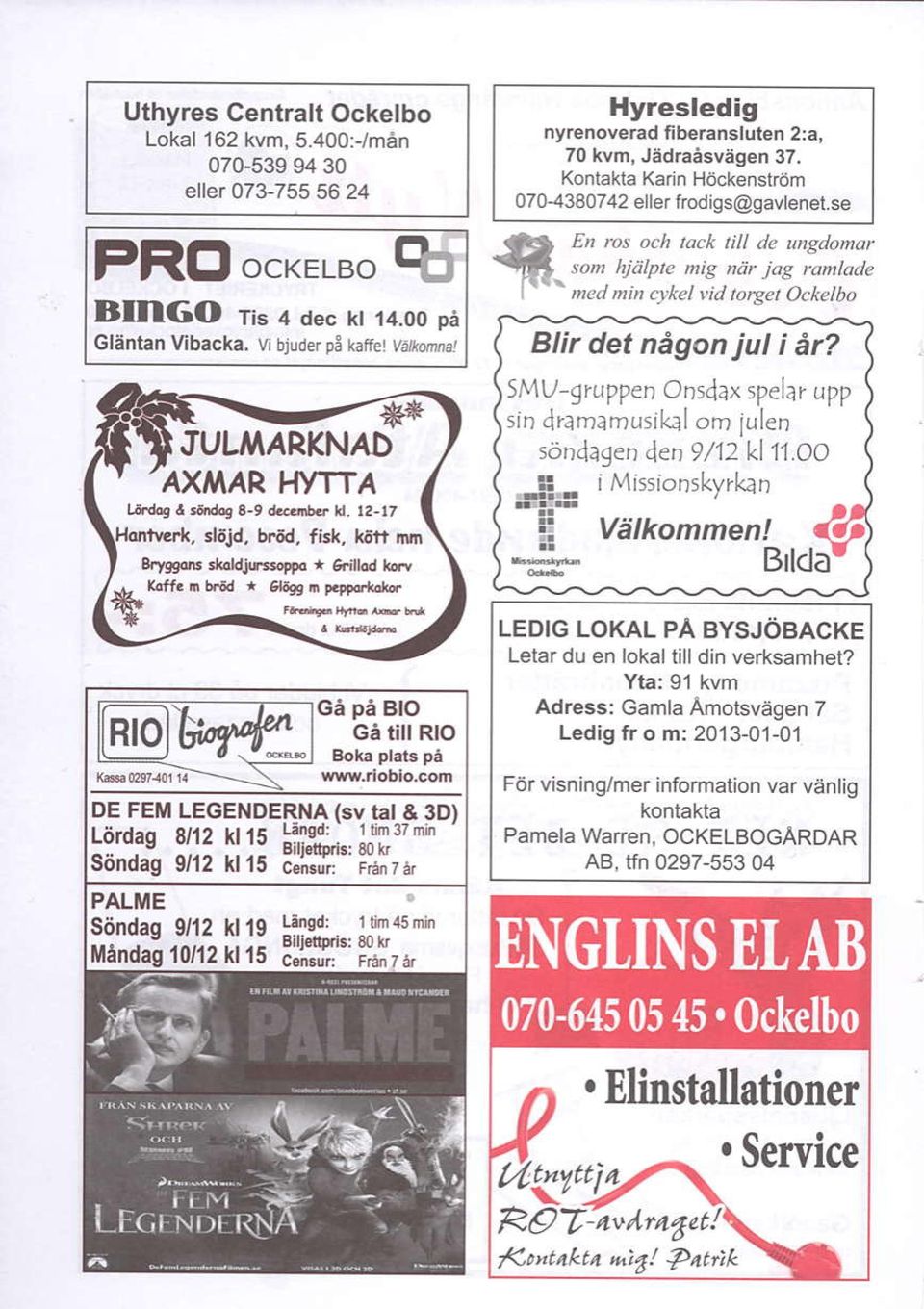 cr(& S --<Tffi: Hyresledig nyrenoverad fi beransluten 2:a, 70 kvm, Jadraesvagen 37. Kontakla Karin H0ckenstr6m 070-4380742 eller frodigs@gavlsnet.