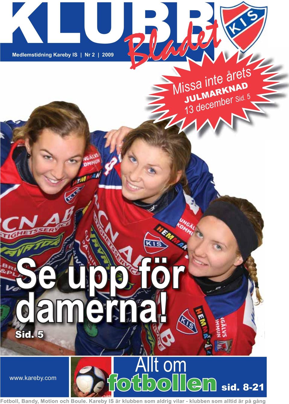 kareby.com Allt om fotbollen sid.