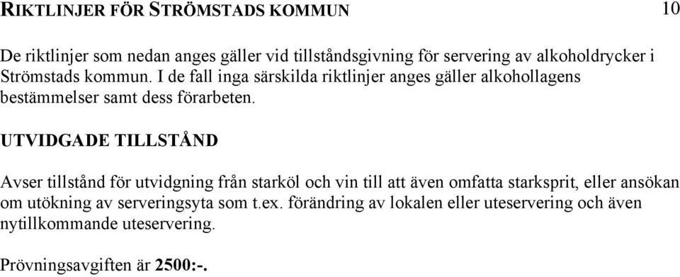 av serveringsyta som t.ex.