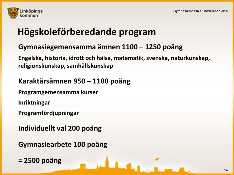 samhällskunskap Karaktärsämnen 950 1100 poäng Programgemensamma kurser