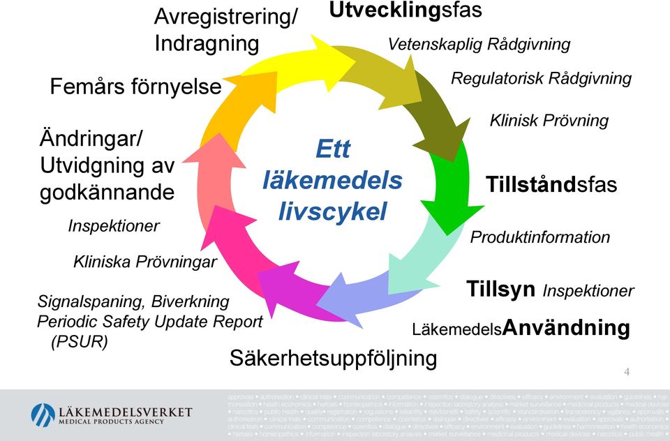 Signalspaning, Biverkning Periodic Safety Update Report (PSUR) Ett läkemedels livscykel