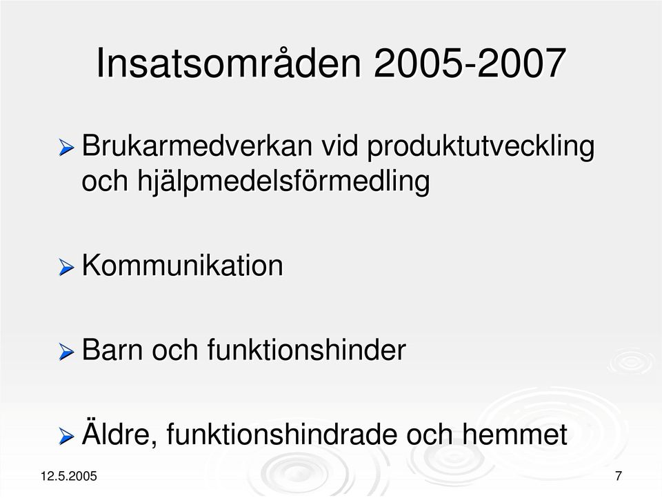 hjälpmedelsförmedling ¾ Kommunikation ¾ Barn