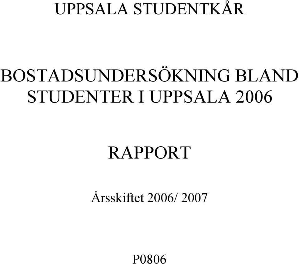 BLAND STUDENTER I