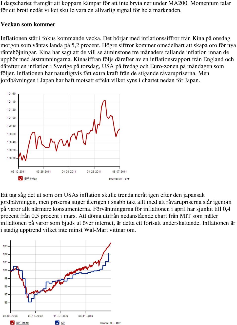 Högre siffror kommer omedelbart att skapa oro för nya räntehöjningar. Kina har sagt att de vill se åtminstone tre månaders fallande inflation innan de upphör med åtstramningarna.