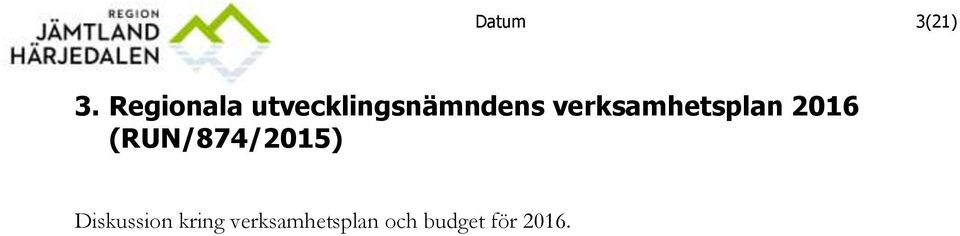 verksamhetsplan 2016