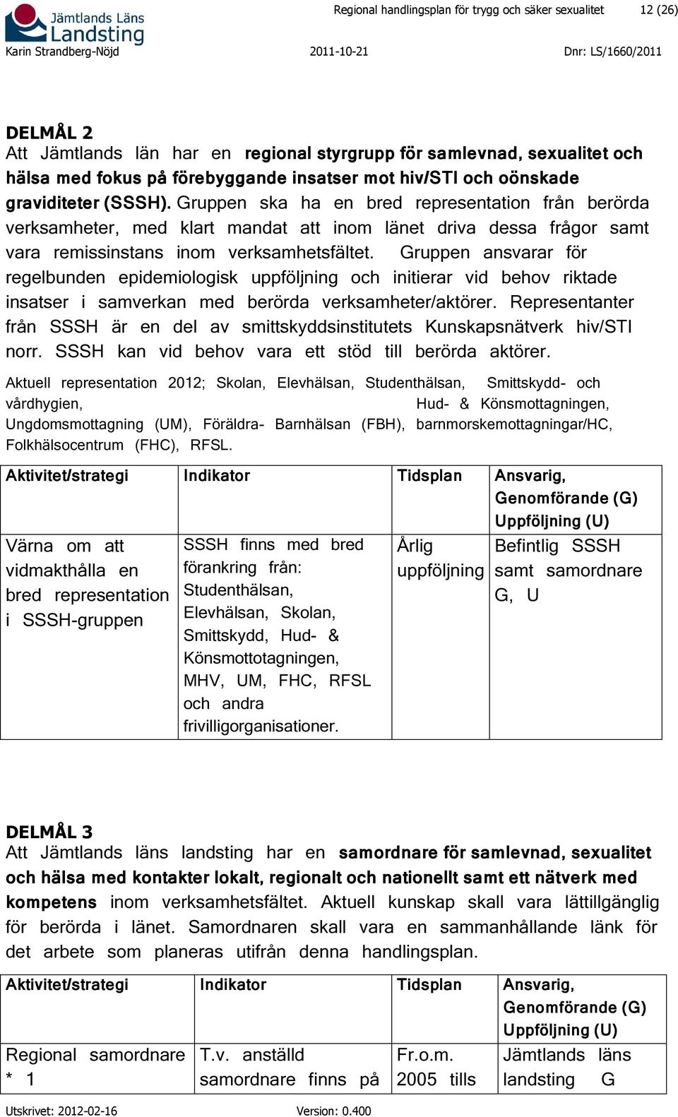 Gruppen ansvarar för regelbunden epidemiologisk uppföljning och initierar vid behov riktade insatser i samverkan med berörda verksamheter/aktörer.