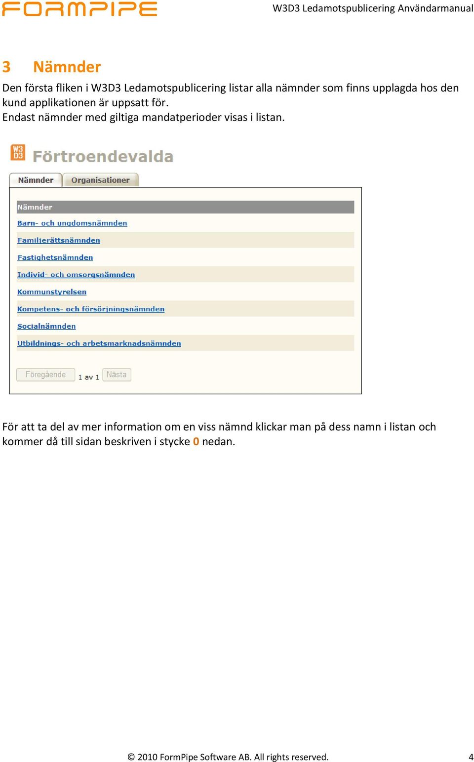 Endast nämnder med giltiga mandatperioder visas i listan.