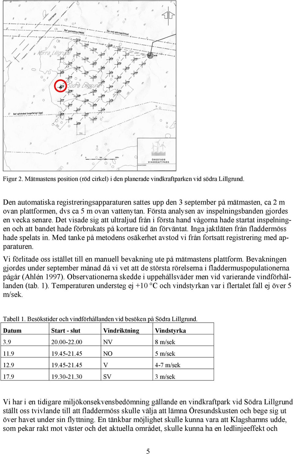 Det visade sig att ultraljud från i första hand vågorna hade startat inspelningen och att bandet hade förbrukats på kortare tid än förväntat. Inga jaktläten från fladdermöss hade spelats in.