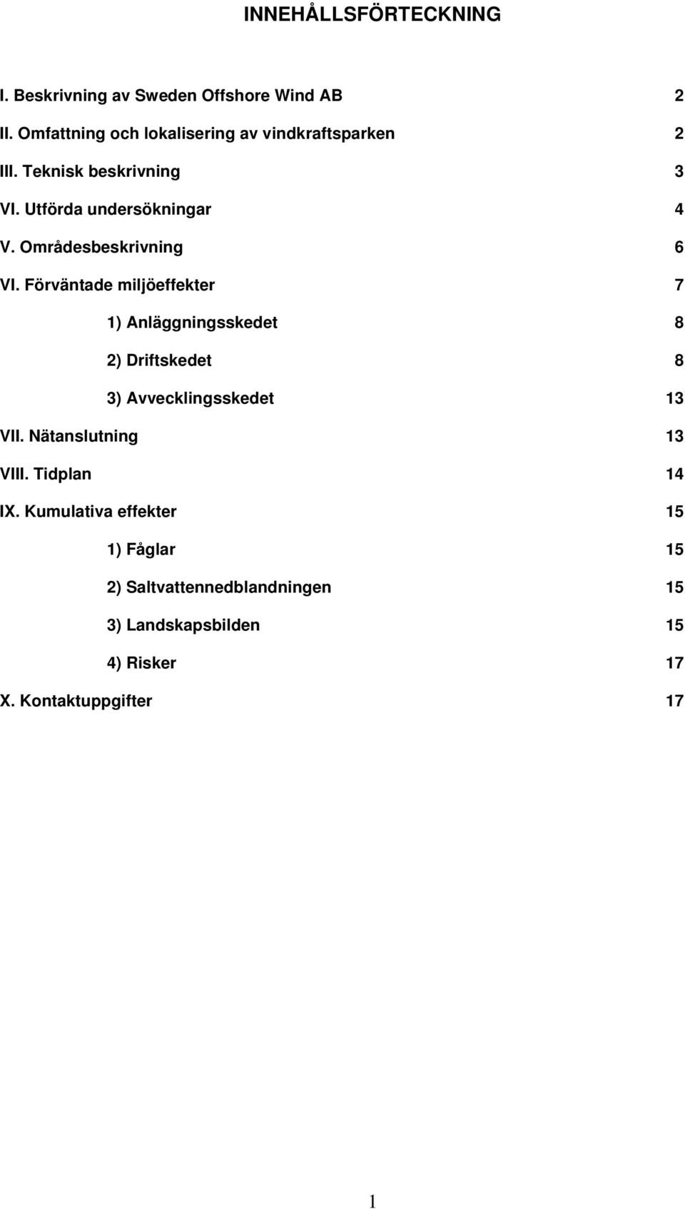 Områdesbeskrivning 6 VI.