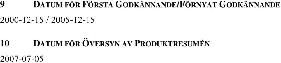 GODKÄNNANDE 2000-12-15 /