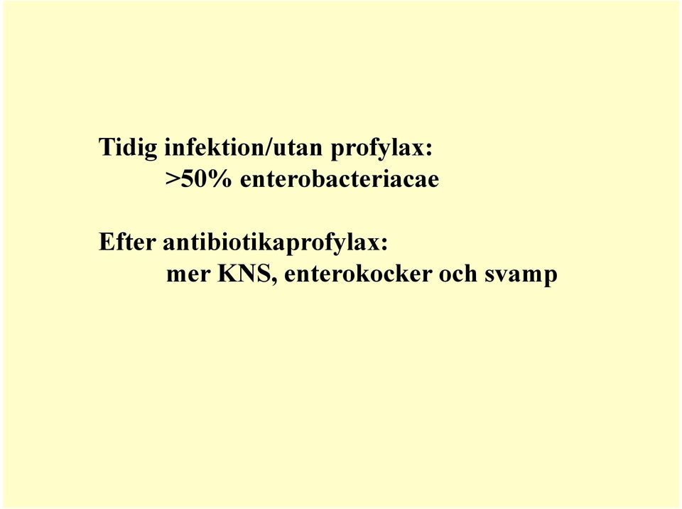 enterobacteriacae Efter