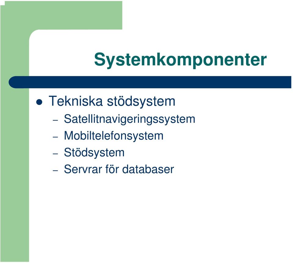 Satellitnavigeringssystem