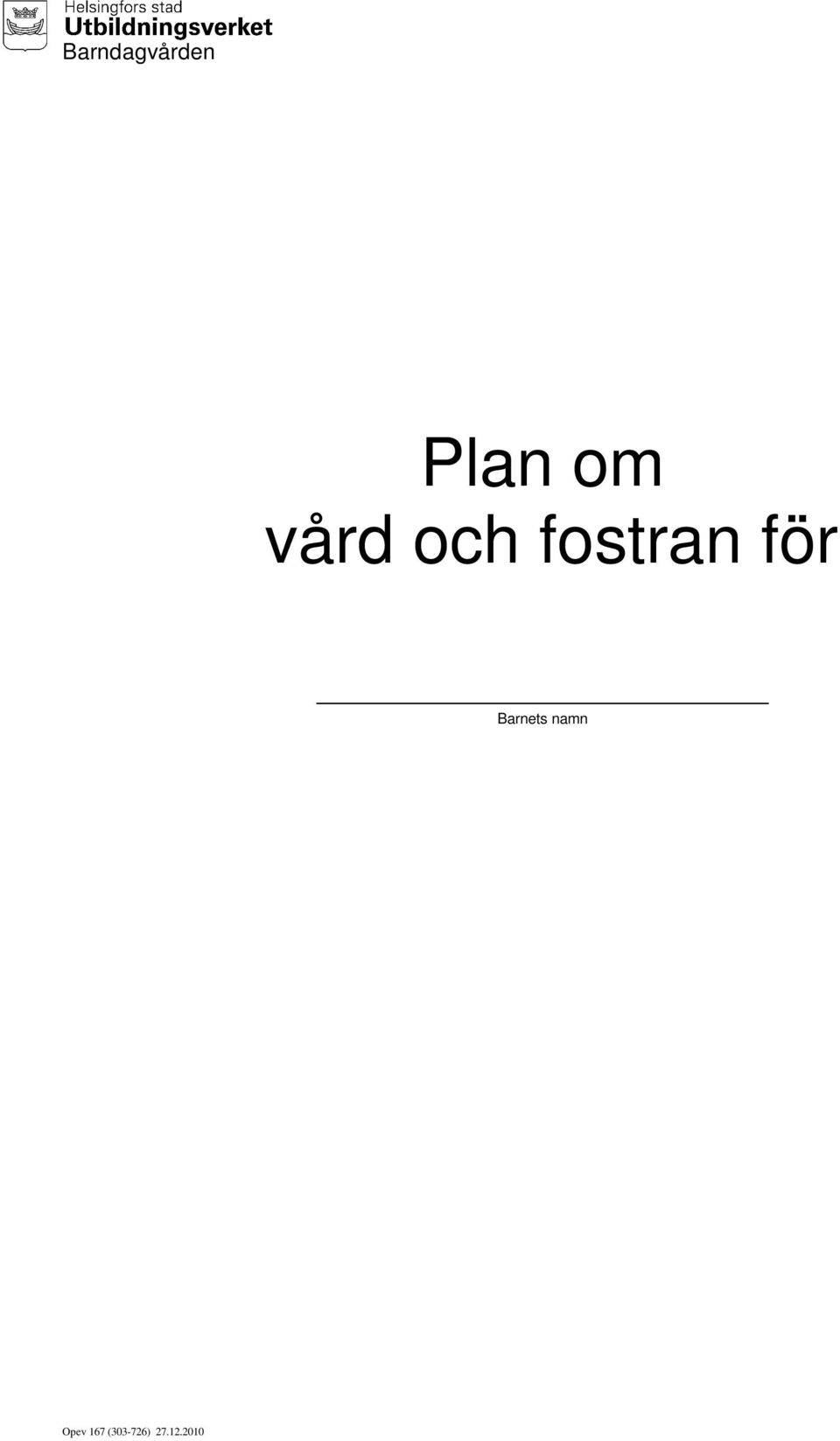 och fostran