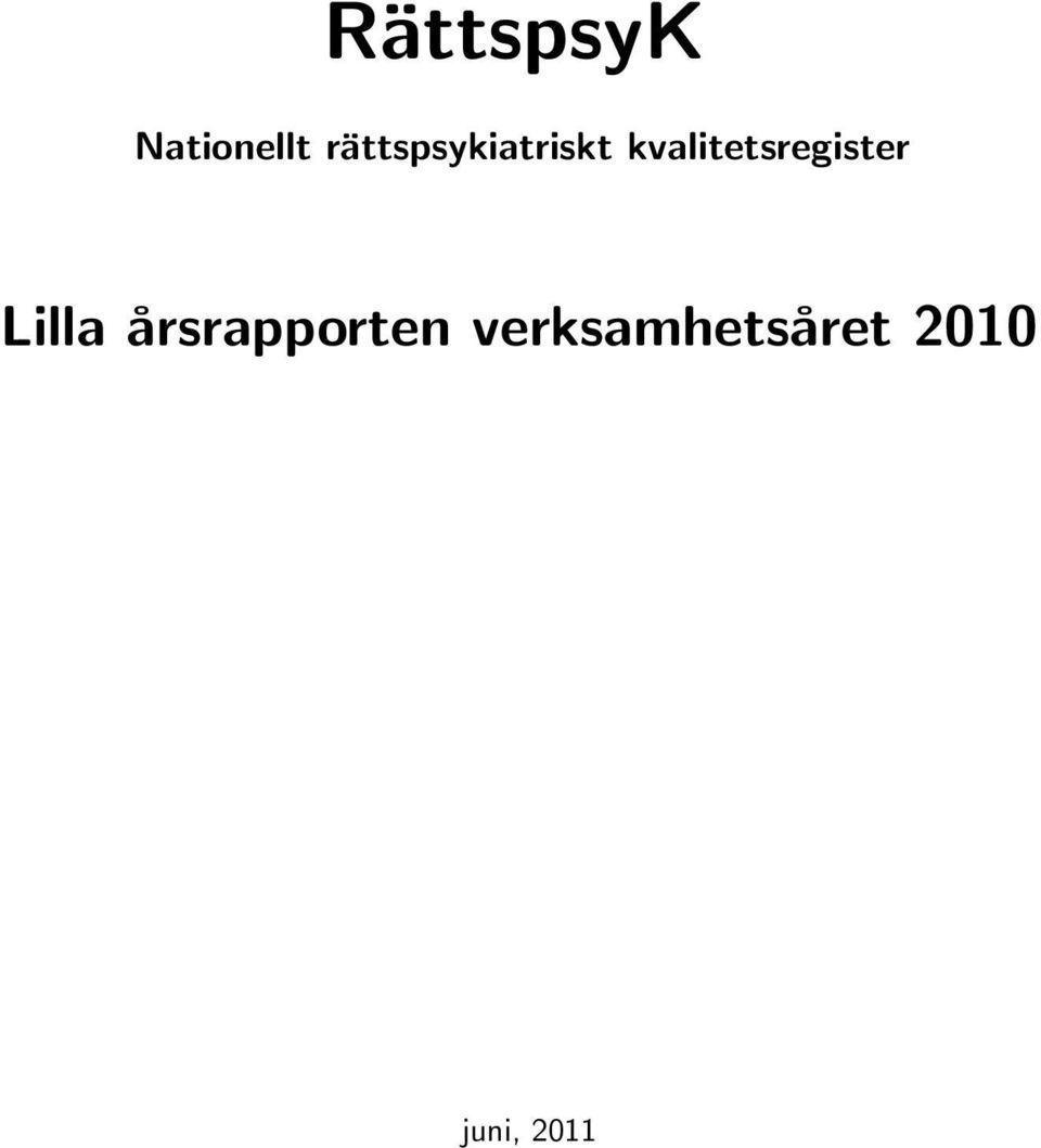 kvalitetsregister Lilla