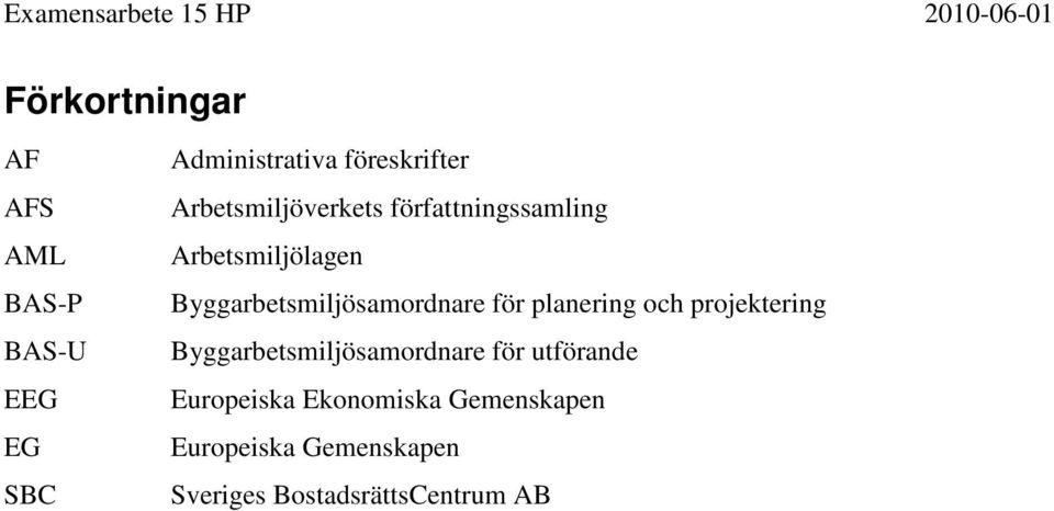 Byggarbetsmiljösamordnare för planering och projektering