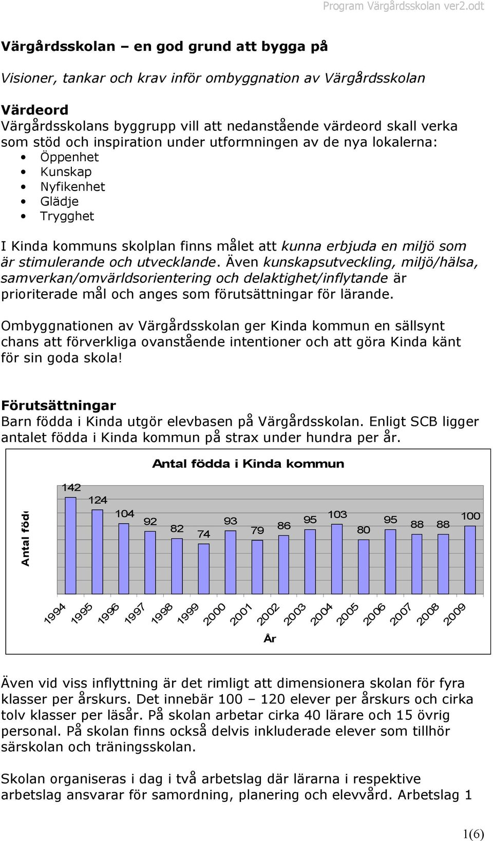 Även kunskapsutveckling, miljö/hälsa, samverkan/omvärldsorientering och delaktighet/inflytande är prioriterade mål och anges som förutsättningar för lärande.