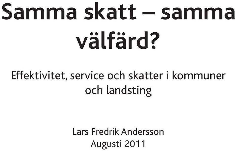 skatter i kommuner landsting