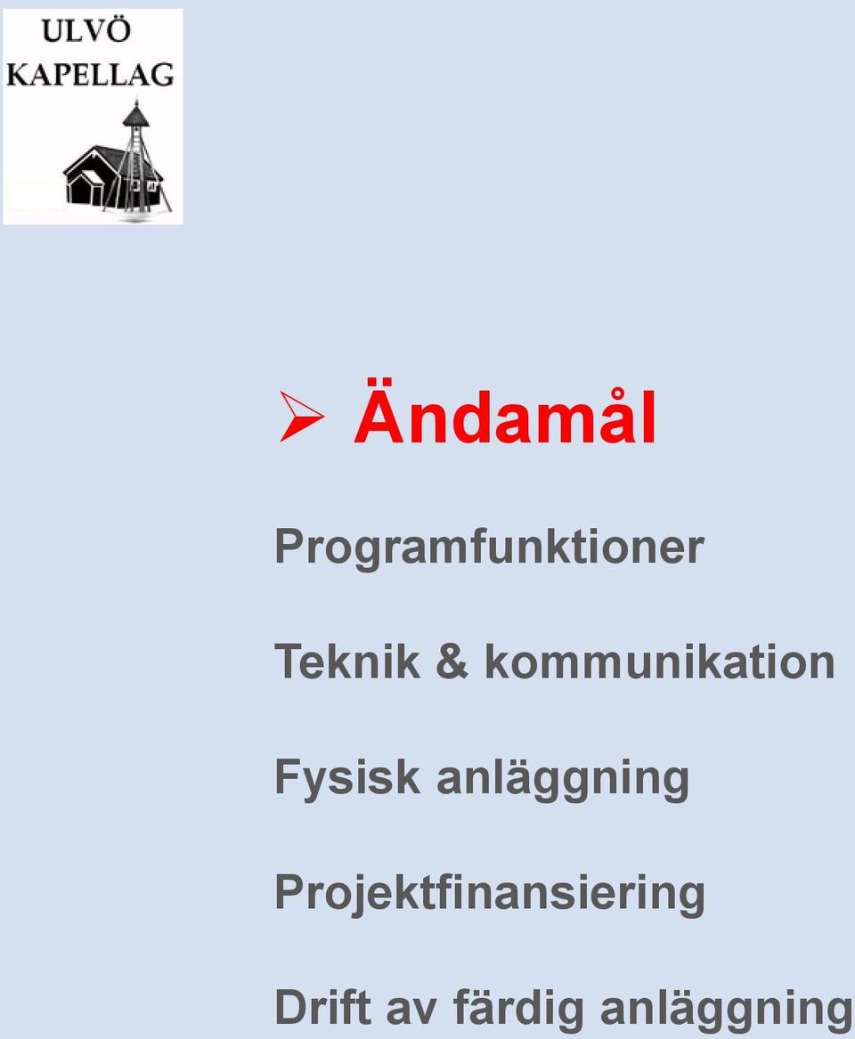 Fysisk anläggning