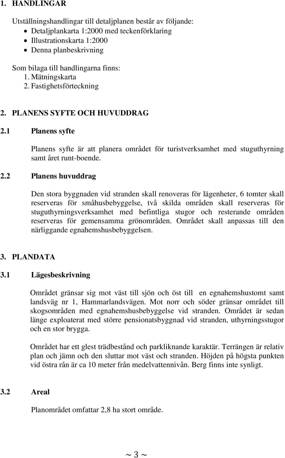 Fastighetsförteckning 2.