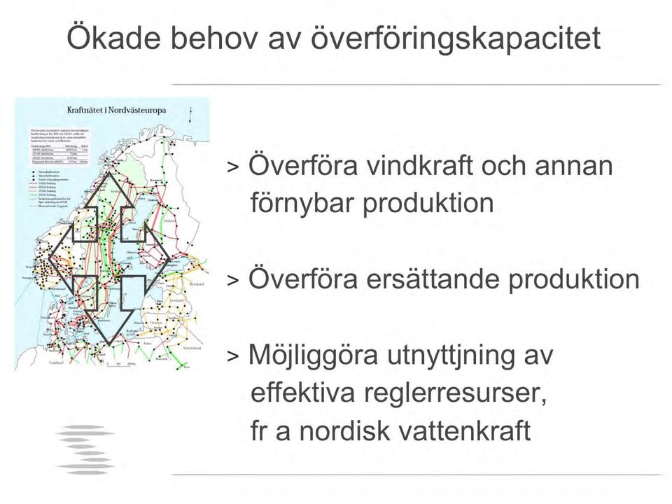 . > Overföra ersättande produktion > Möjliggöra utnyttjning av effektiva