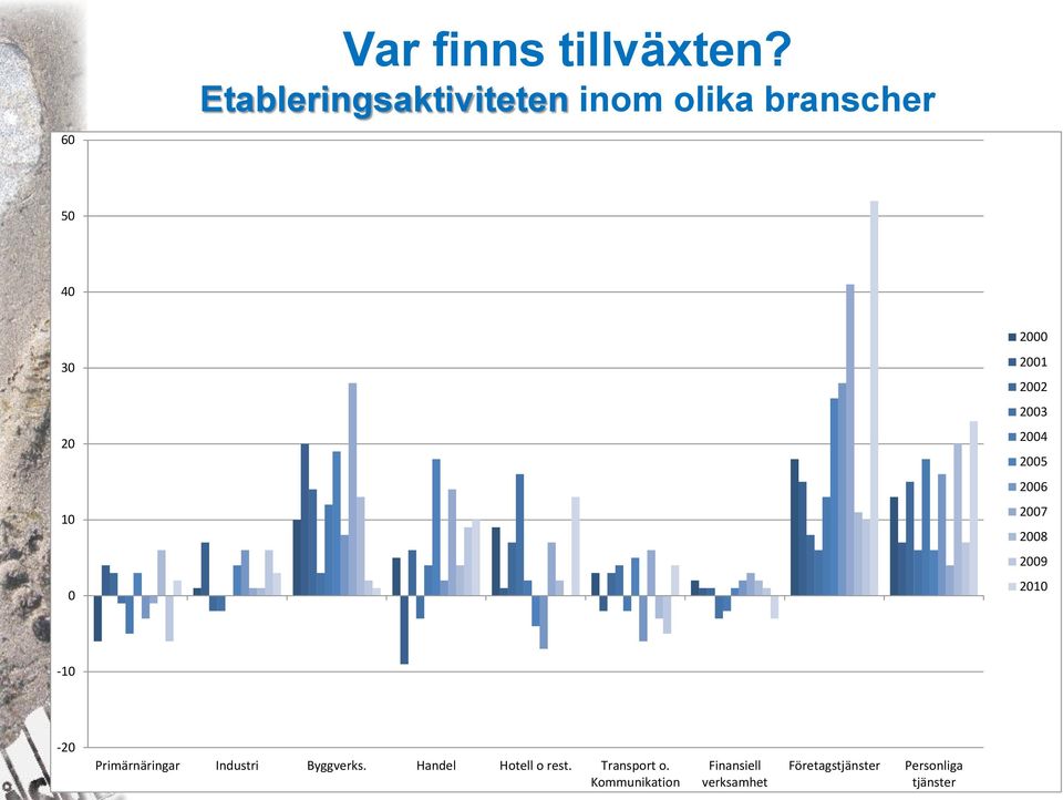 2002 2003 2004 2005 2006 2007 2008 2009 2010-10 -20 Primärnäringar