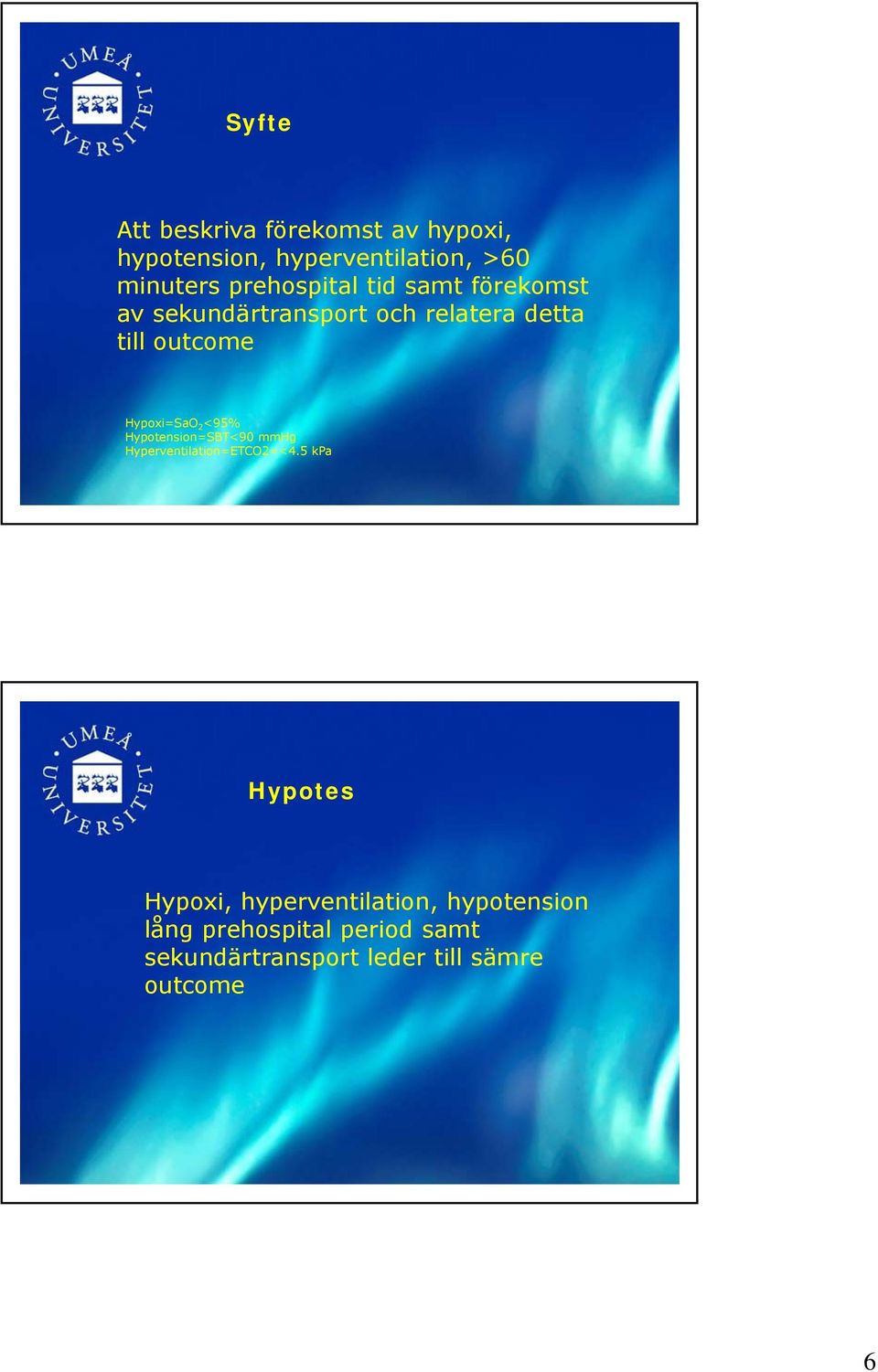 Hypoxi=SaO 2 <95% Hypotension=SBT<90 mmhg Hyperventilation=ETCO2=<4.