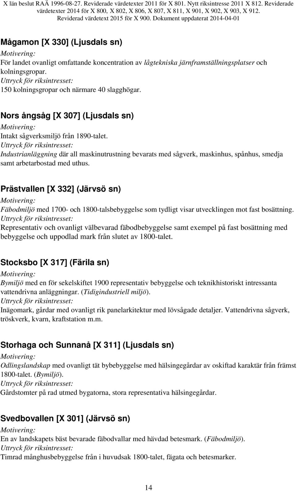 Prästvallen [X 332] (Järvsö sn) Fäbodmiljö med 1700- och 1800-talsbebyggelse som tydligt visar utvecklingen mot fast bosättning.