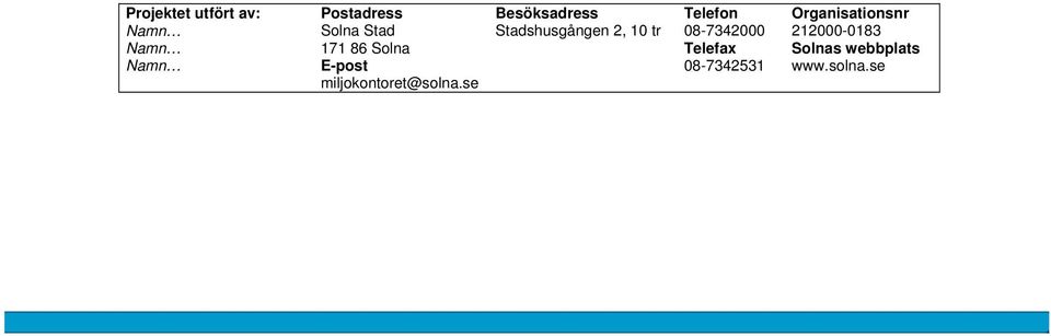 se Besöksadress Stadshusgången 2, 10 tr Telefon 08-7342000