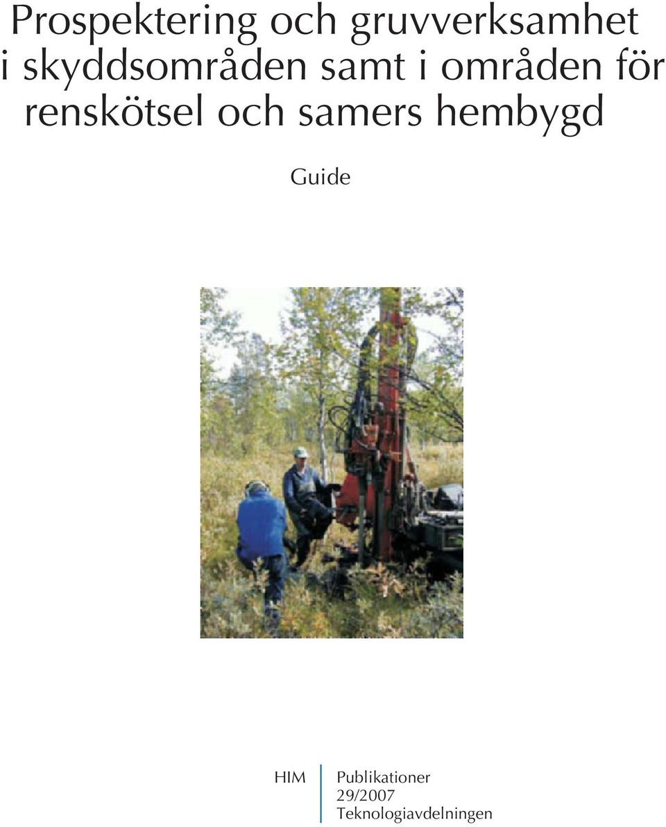 renskötsel och samers hembygd Guide