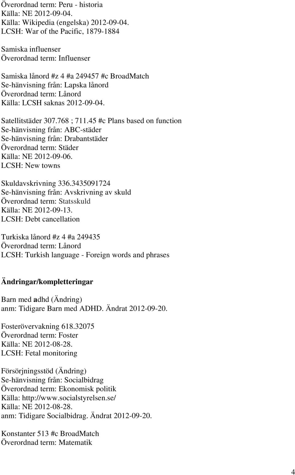 Satellitstäder 307.768 ; 711.45 #c Plans based on function Se-hänvisning från: ABC-städer Se-hänvisning från: Drabantstäder Överordnad term: Städer Källa: NE 2012-09-06.