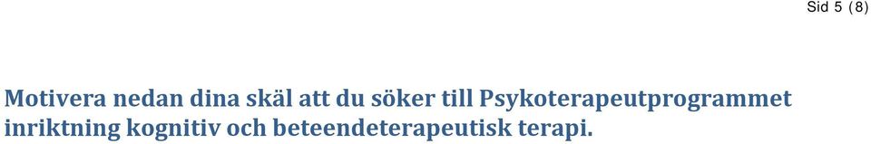 Psykoterapeutprogrammet