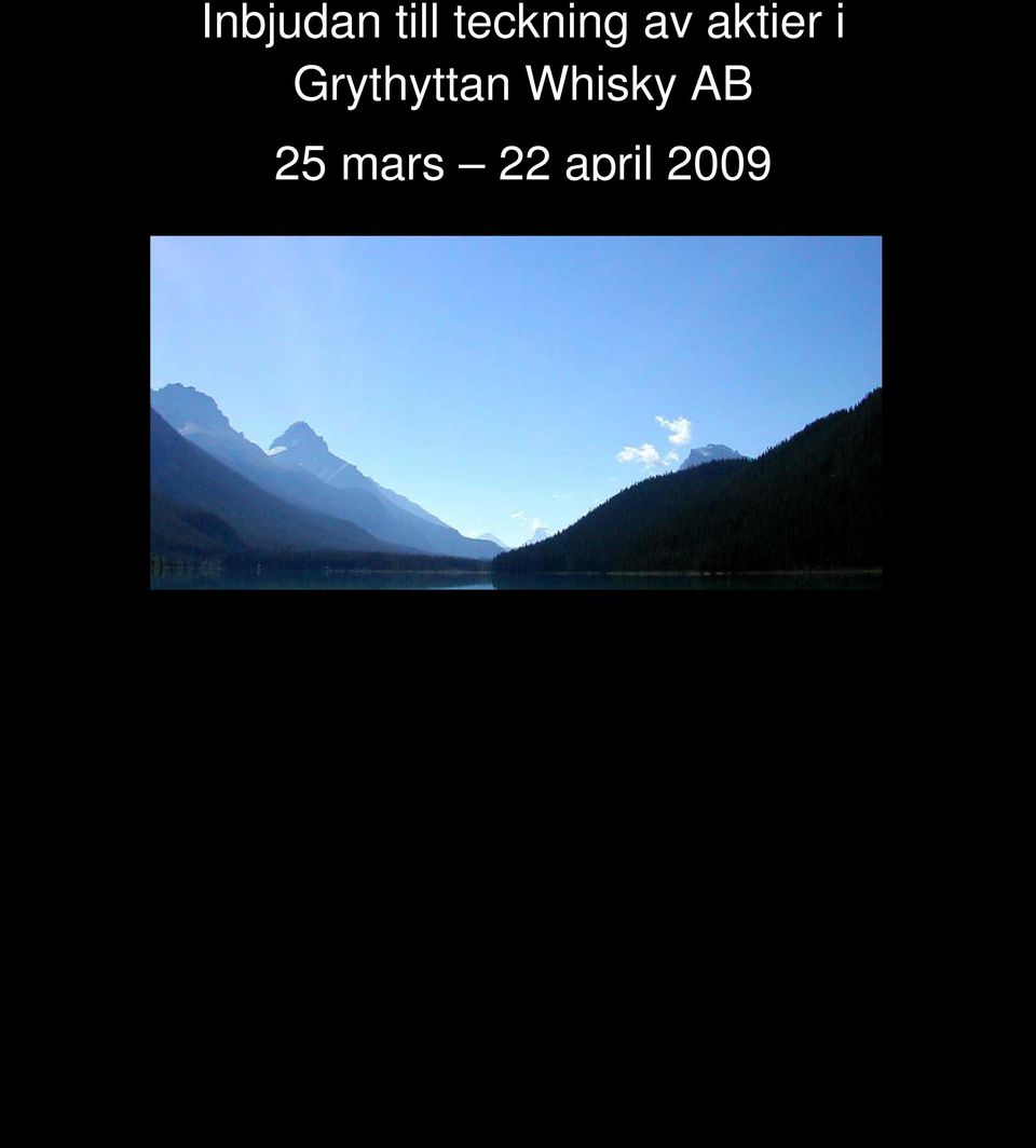 i Grythyttan Whisky