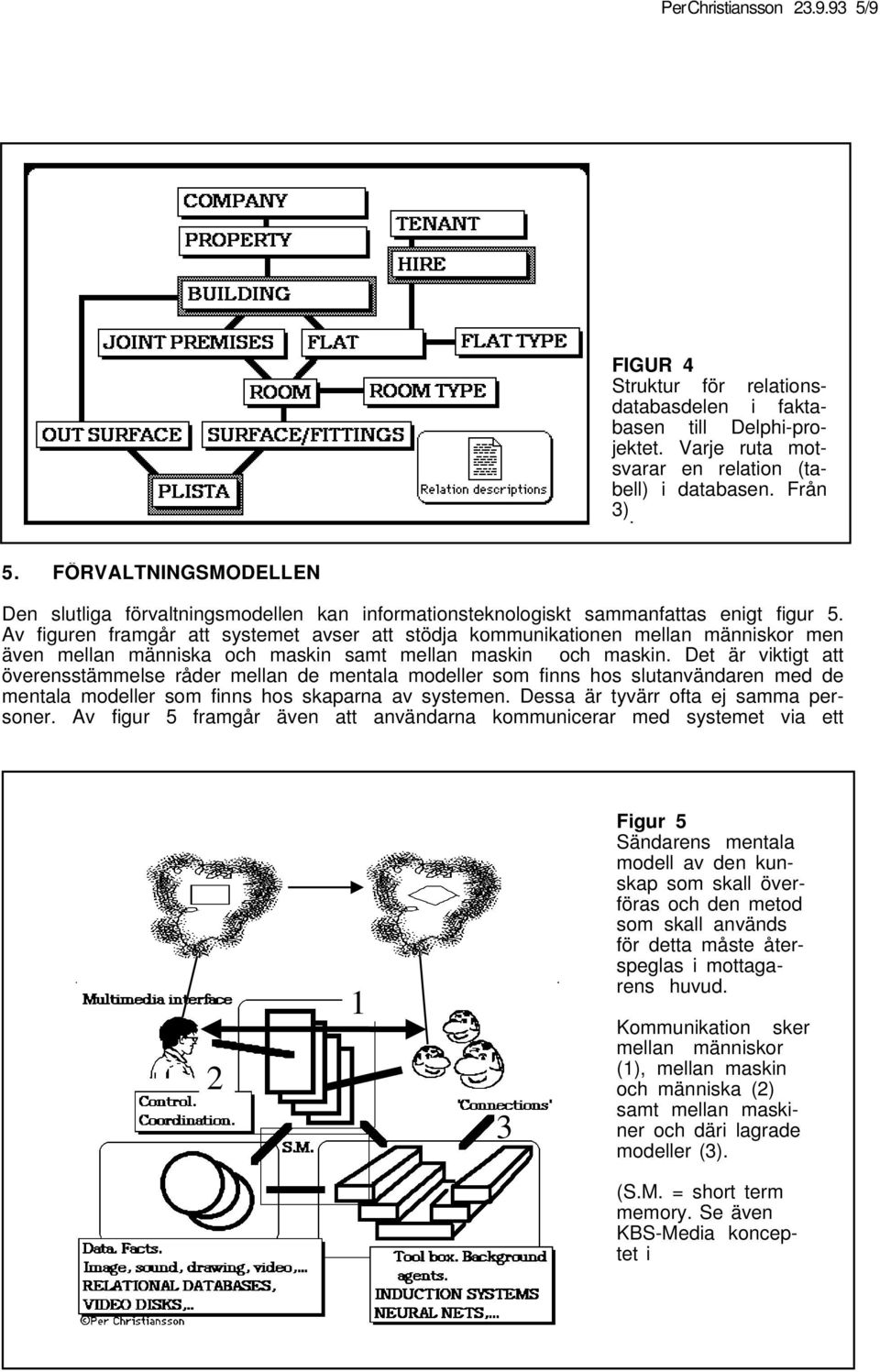 Det är viktigt att överensstämmelse råder mellan de mentala modeller som finns hos slutanvändaren med de mentala modeller som finns hos skaparna av systemen. Dessa är tyvärr ofta ej samma personer.