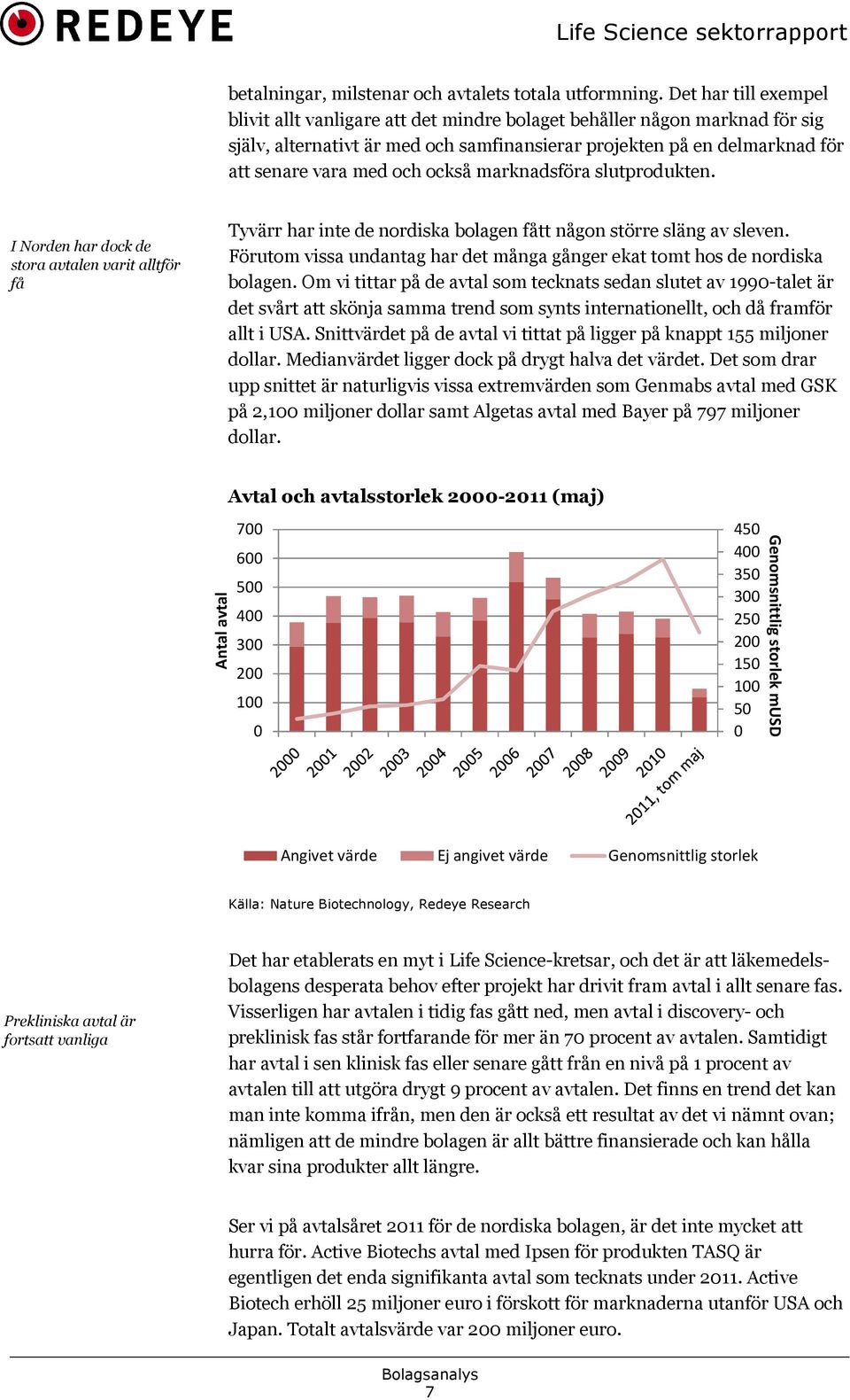 också marknadsföra slutprodukten. I Norden har dock de stora avtalen varit alltför få Tyvärr har inte de nordiska bolagen fått någon större släng av sleven.