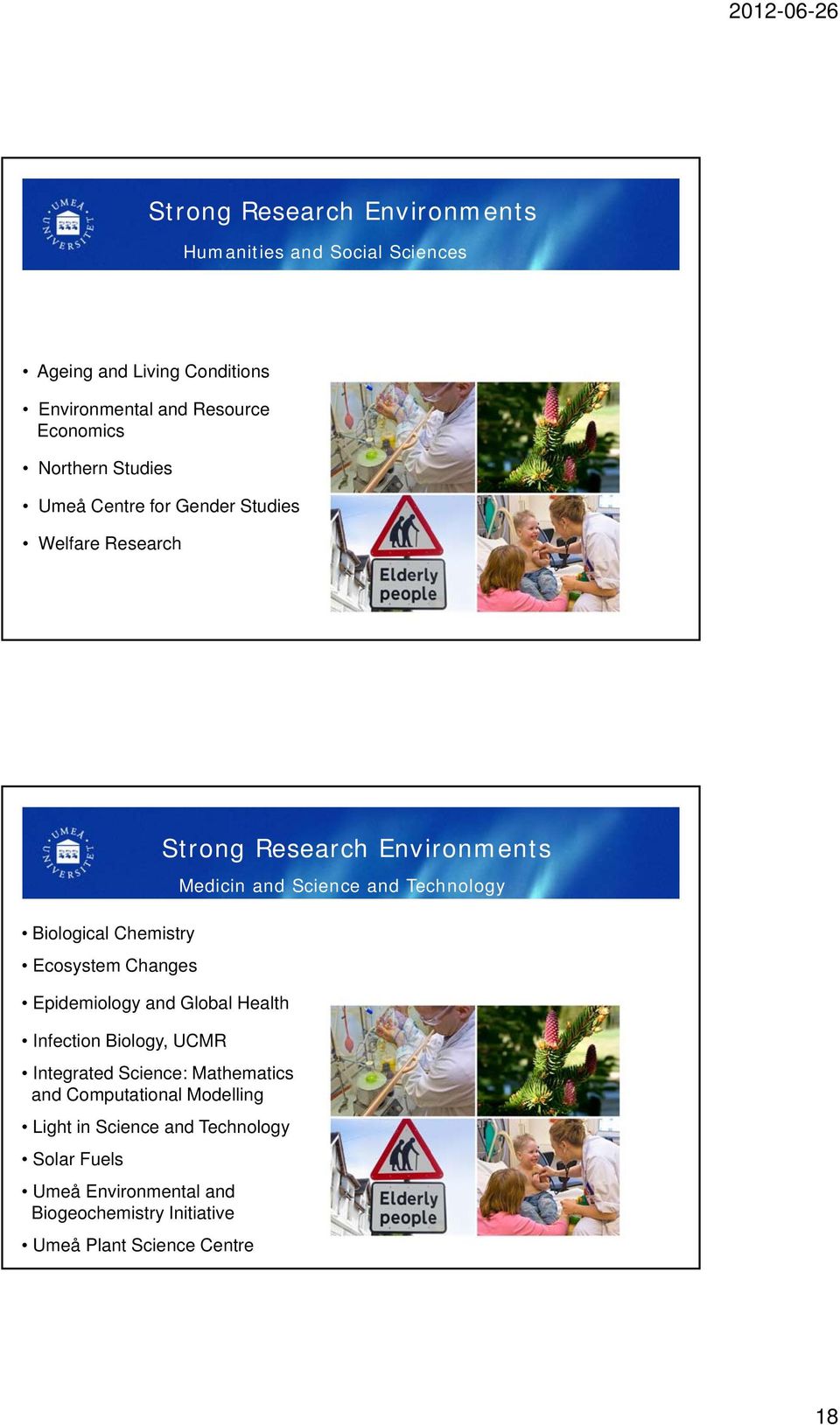 Health Infection Biology, UCMR Integrated Science: Mathematics and Computational Modelling Light in Science and Technology Solar