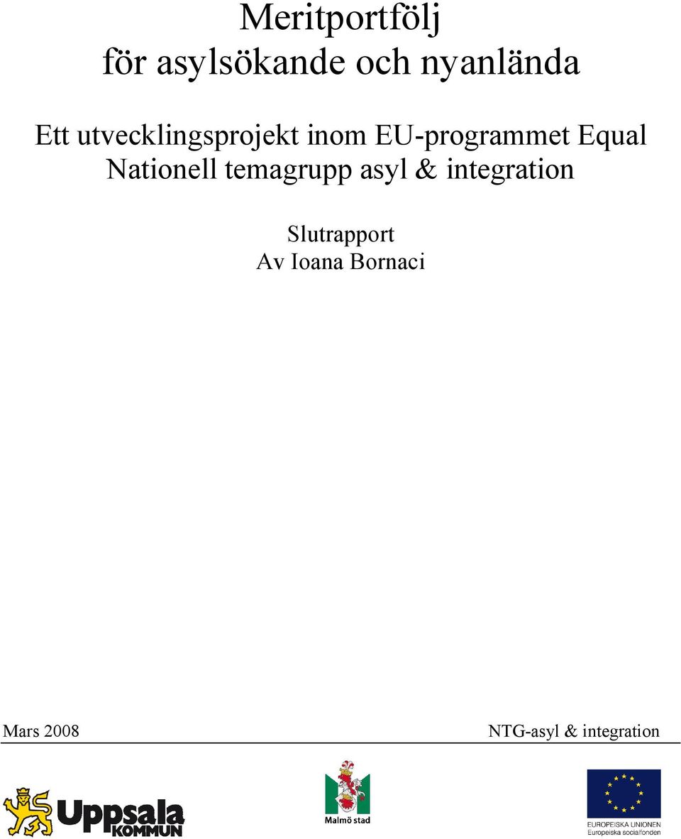 Nationell temagrupp asyl & integration