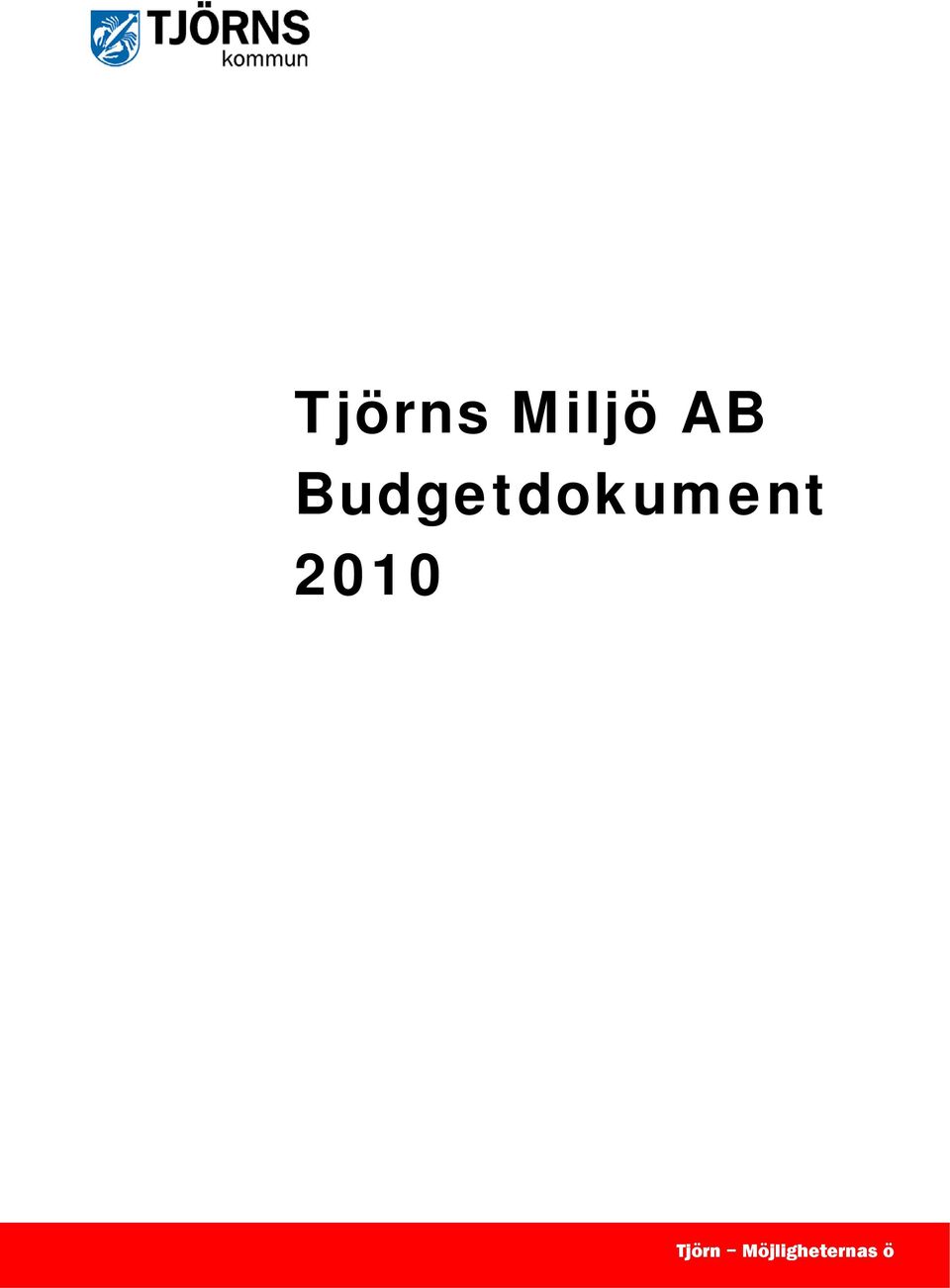 Budgetdokument