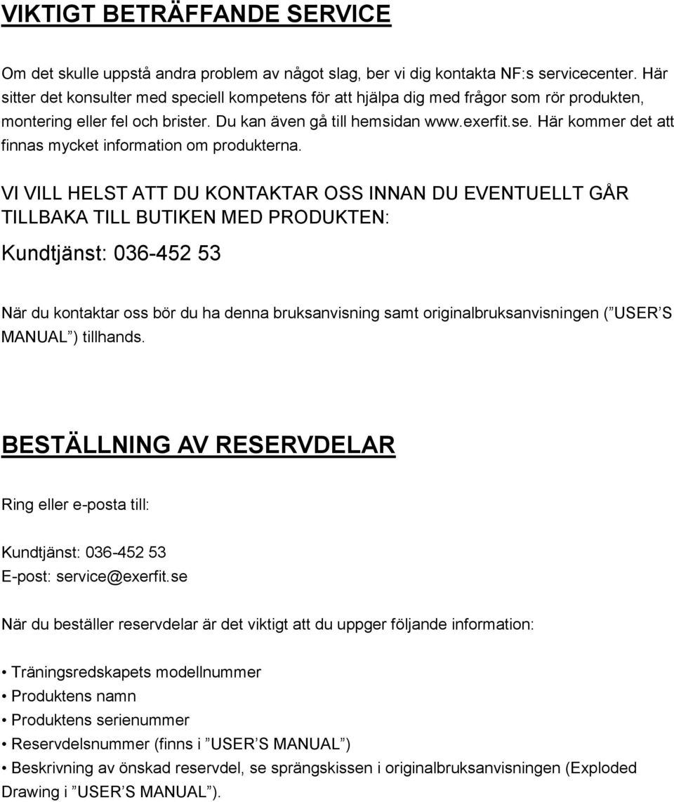 Här kommer det att finnas mycket information om produkterna.