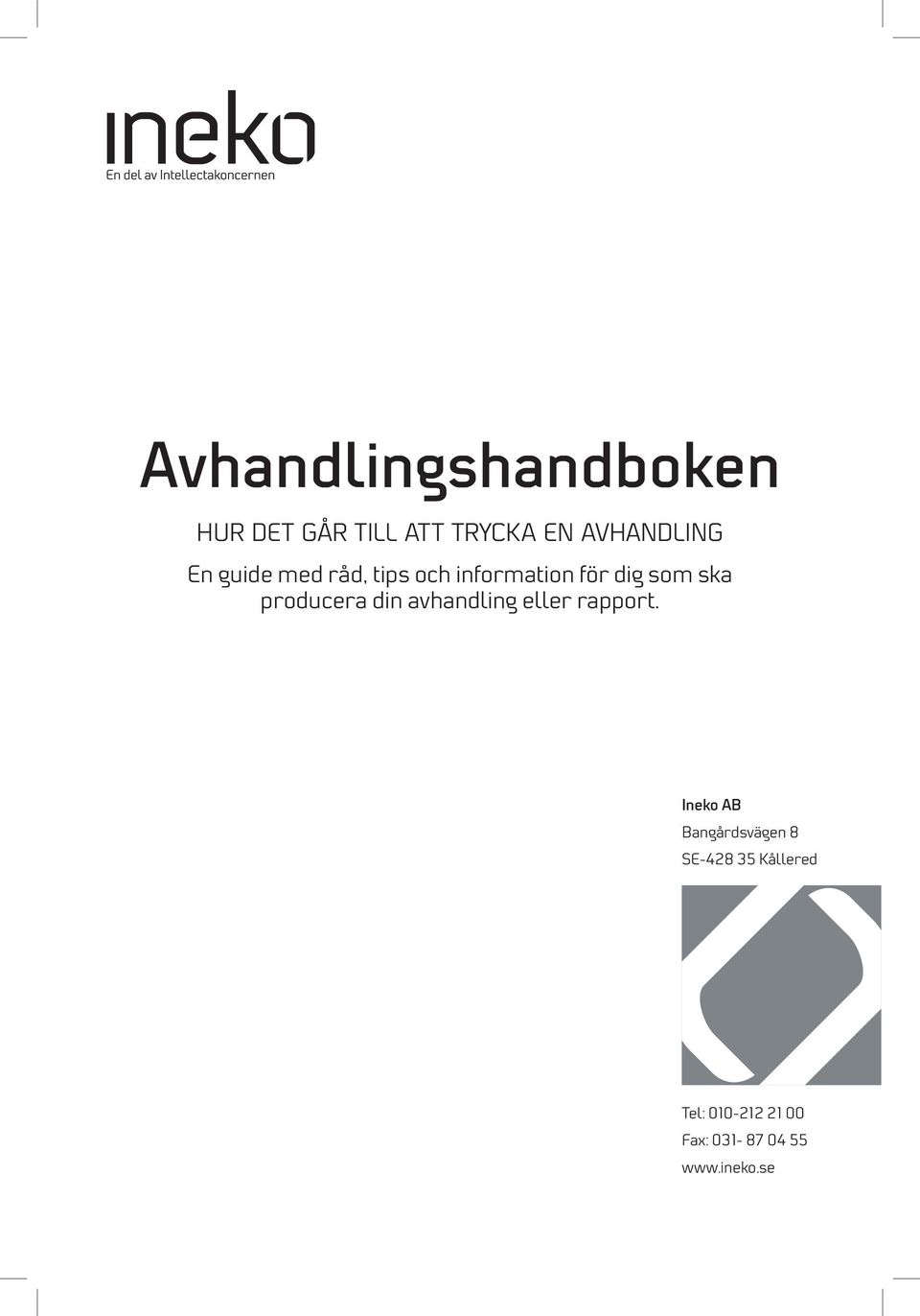 producera din avhandling eller rapport.