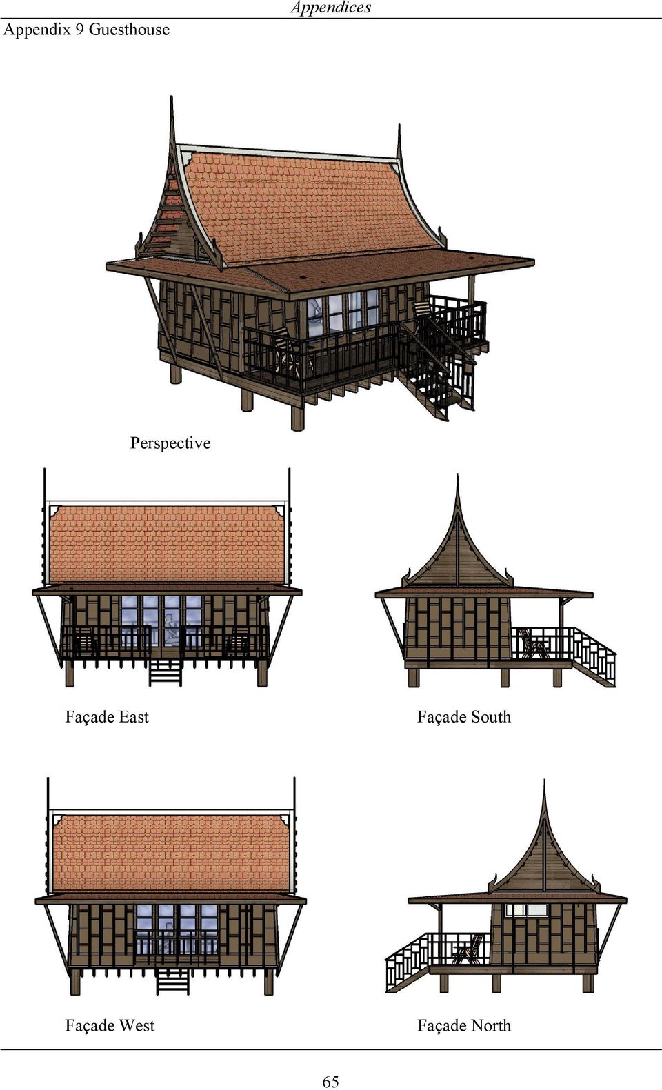 Façade East Façade South