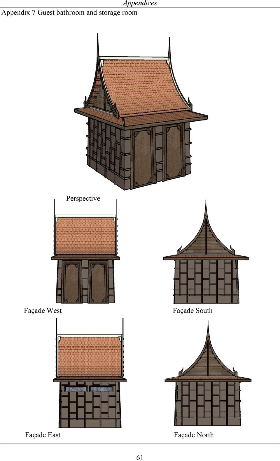 Perspective Façade West