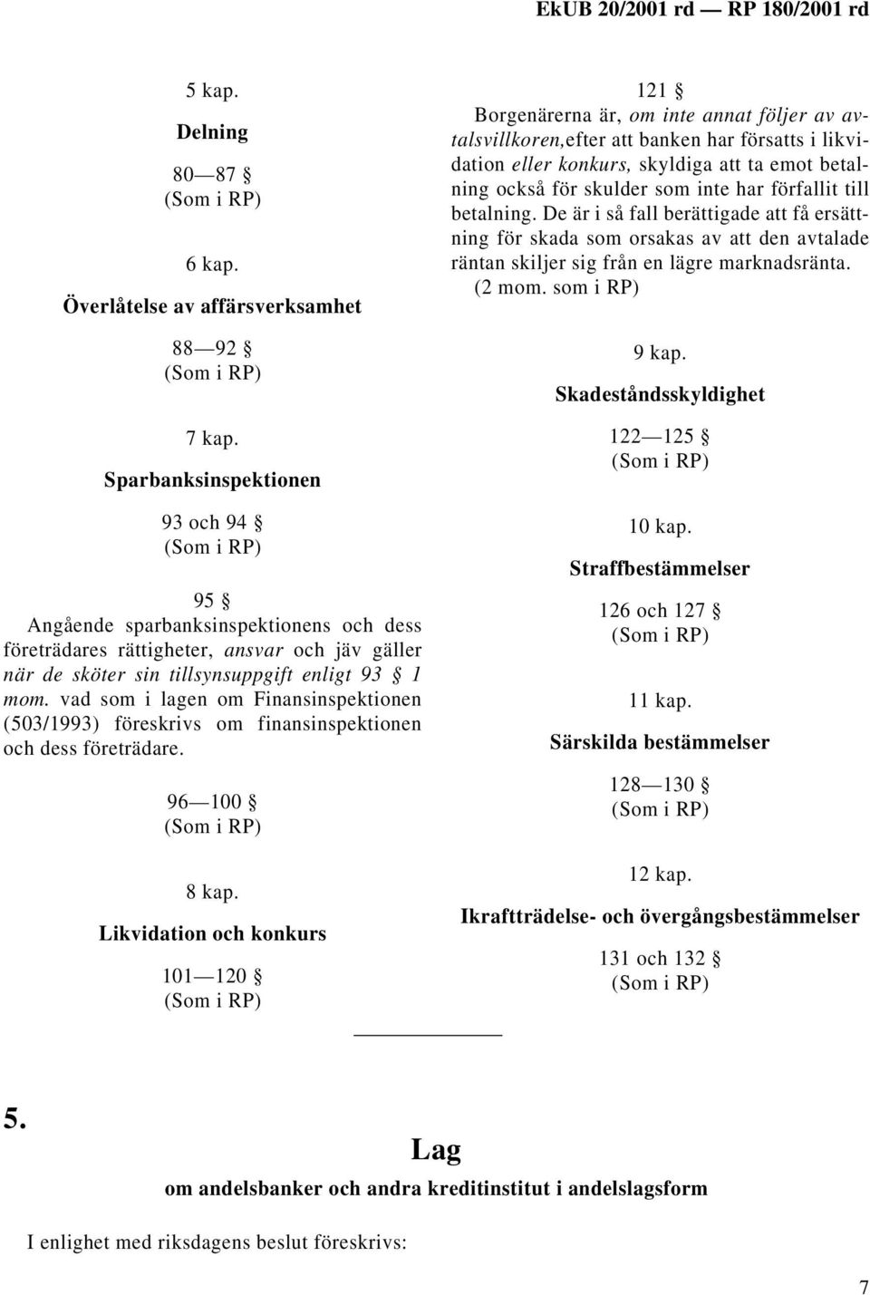 vad som i lagen om Finansinspektionen (503/1993) föreskrivs om finansinspektionen och dess företrädare. 96 100 8 kap.