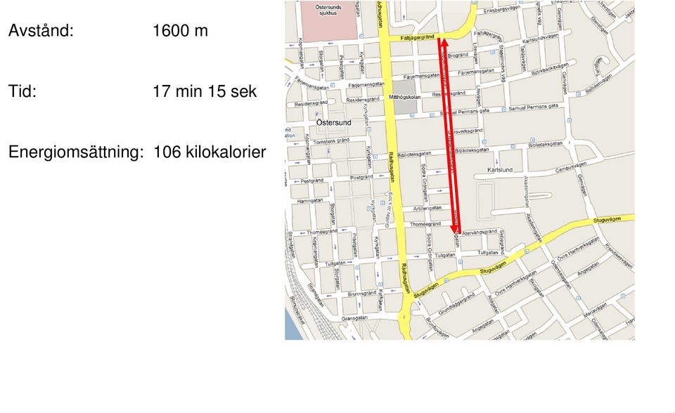 kilokalorier 8 promenader per