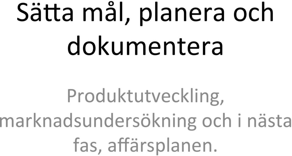 Produktutveckling,