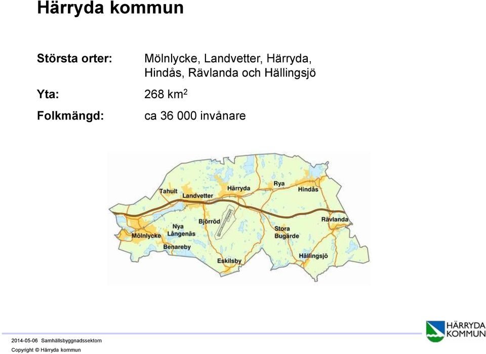 Hindås, Rävlanda och Hällingsjö