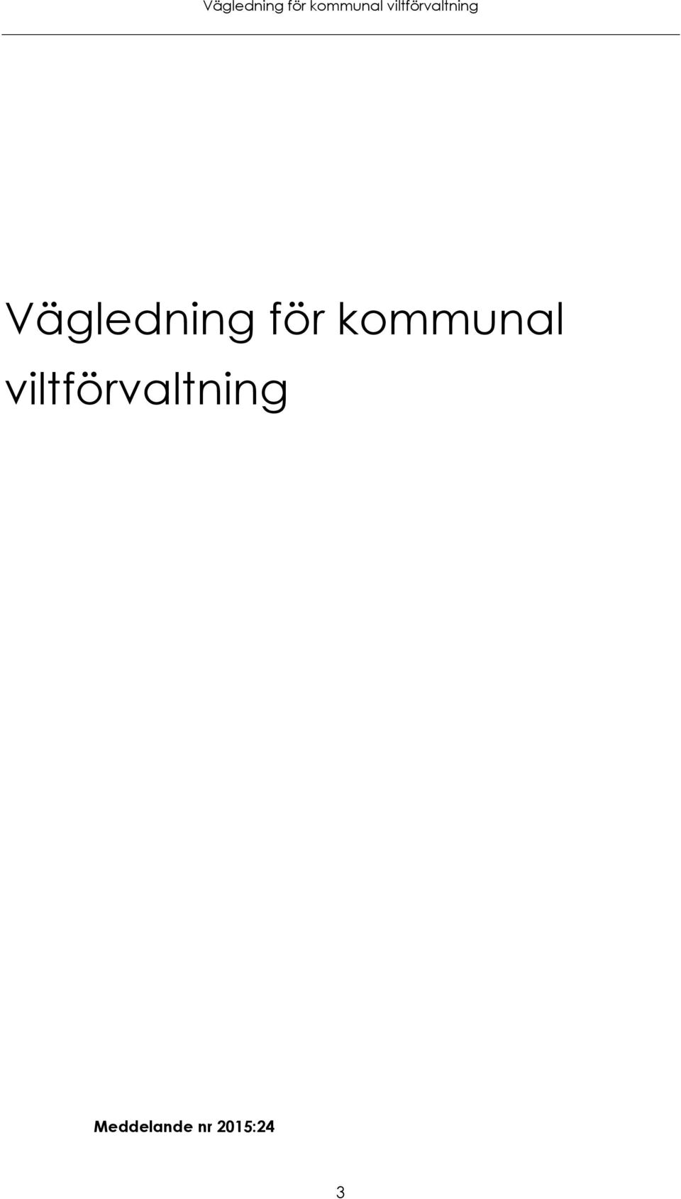 viltförvaltning