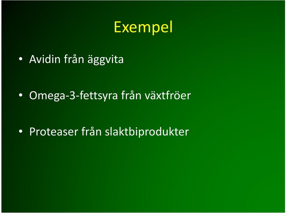 fettsyra frånväxtfröer