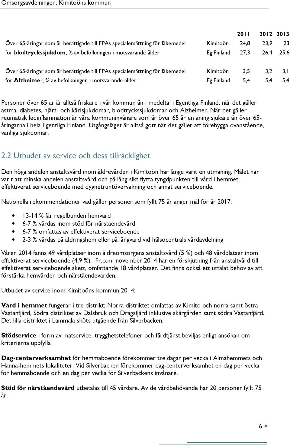 är alltså friskare i vår kommun än i medeltal i Egentliga Finland, när det gäller astma, diabetes, hjärt- och kärlsjukdomar, blodtryckssjukdomar och Alzheimer.