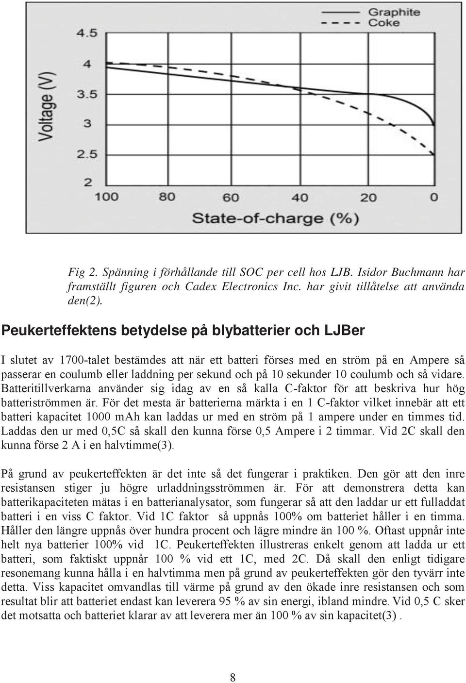 sekunder 10 coulumb och så vidare. Batteritillverkarna använder sig idag av en så kalla C-faktor för att beskriva hur hög batteriströmmen är.